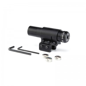 Mini Red Laser Sight Beam Dot Sight Scope Tactical 11/20mm Rail Mount