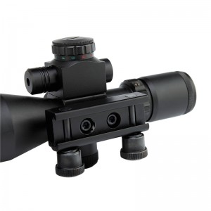 Great Standard Tactical 2.5-10×40 Red Green Laser Scope with Red Laser Sight Optic