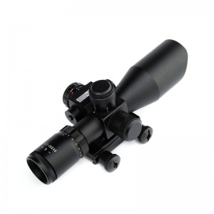 Great Standard Tactical 2.5-10×40 Red Green Laser Scope with Red Laser Sight Optic