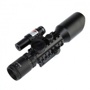 Promotion price tactical Optics Sight Scope 3-10x42EG M9 Hunting Sights scope With Red Laser