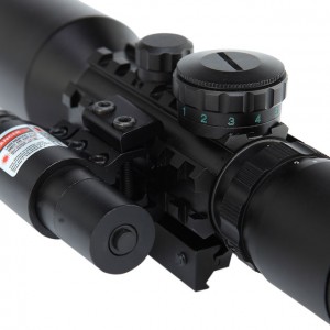 Promotion price tactical Optics Sight Scope 3-10x42EG M9 Hunting Sights scope With Red Laser