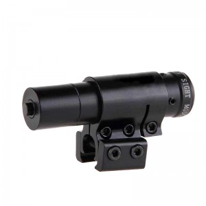 Mini Red Laser Sight Beam Dot Sight Scope Tactical 11/20mm Rail Mount